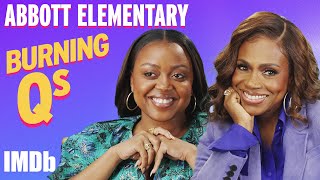 The ABBOTT ELEMENTARY Cast Answers Burning Questions | IMDb