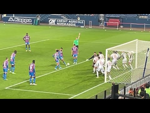 CAEN / ANNECY 0-0 J15 L2 22/23 résumé vue des tribunes, stade d’Ornano