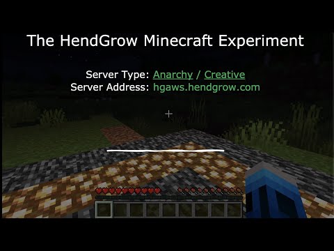 [31] HendGrow Minecraft Anarchy World Server