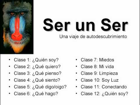Ser un Ser Intro seminario