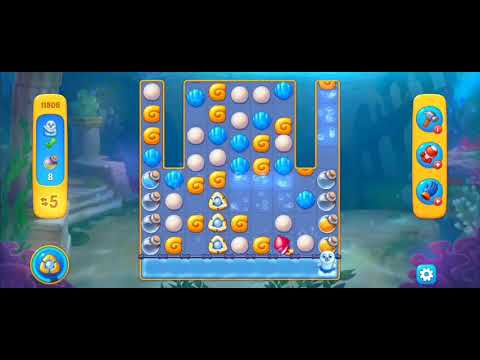 Fishdom Easy Level 11806 (with ingame lightning and firecracker boosters) @choraelmin