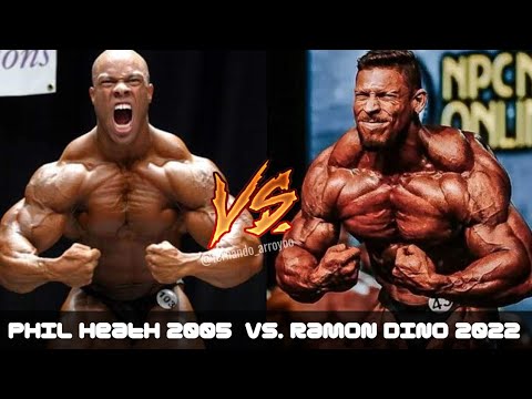 Phil Heath 2005 vs. Ramon Dino 2022