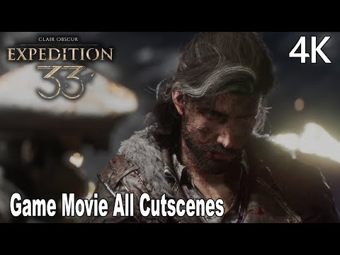 Clair Obscur Expedition 33 All Cutscenes Game Movie 4K