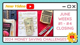 Cash Stuffing the Entire Month of June 2024 and Saving Money - TracEy Monster Savings on Etsy