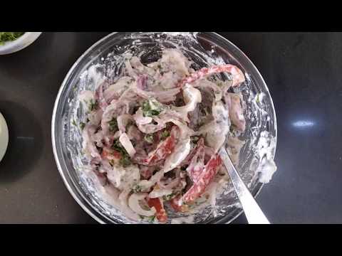 KETO Onion Curd Salad | Onion Raita | Dahi Kanda