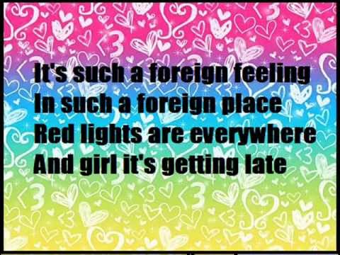 M Pokora - Tokyo Girl - Lyrics 2008