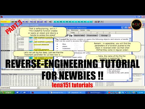 A Reverse Engineering Tutorial For Newbies By lena151 - Part03