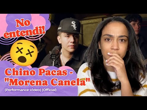 Chino Pacas - "Morena Canela" (Performance Video) (Official) ▷ Reacción !!!
