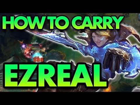 HOW TO ACTUALLY CARRY AS EZREAL ADC - League of Legends Commentary
