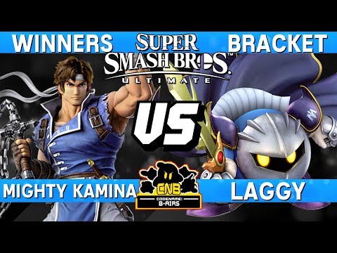 Smash Ultimate Tournament Set - Mighty Kamina (Richter) vs Laggy (MK) - CNB 186