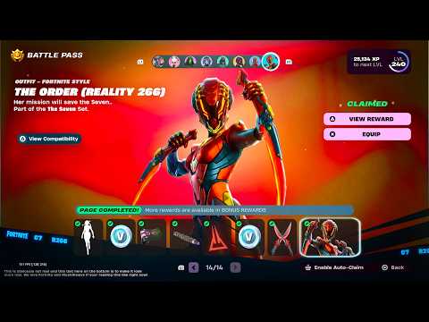 Fortnite Chapter 7 Season 2 Battle Pass (Full Showcase)