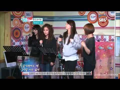 121108 miss A Time's Up C2S radio (TV broadcast version)