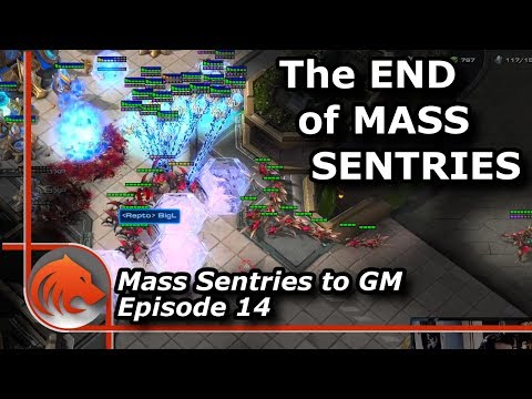 StarCraft 2: LAST Episode of MASS Sentries!