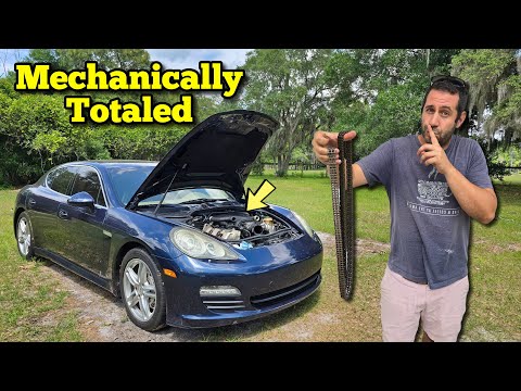 Thumbnail for I Bought a Mechanically Totaled Porsche and Fixed it with a $200 Amazon Timing Kit by Porsche Panamera