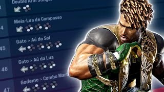 EDDY MOVE LIST - TEKKEN 8, NO HUD, NO MUSIC (HD)