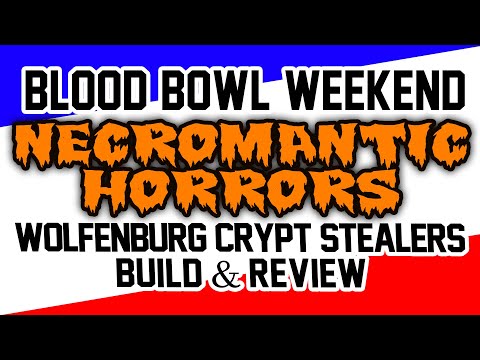 Blood Bowl Necromancy - reviewing the duct-taped black magic horror of the Wolfenburg Crypt Stealers