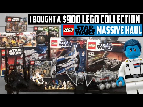 I Bought Someone’s ENTIRE LEGO STAR WARS Collection - Unbelievable Haul (and how to get it from me!)