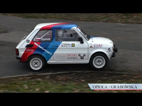 Opioła Daniel / Grabowska Dominika - Fiat 126p | Szombierki Rally Cup 2021 -  3 Runda