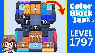 Solution du Niveau 1797 de Color Block Jam