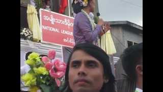 preview picture of video 'NLD Office open ceremony at Insein Tsp.'