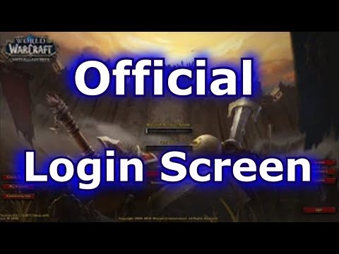 World of Warcraft: Battle For Azeroth (Official Login Screen and Music)