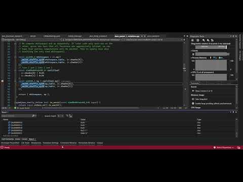 SIMD Vectorized Classification