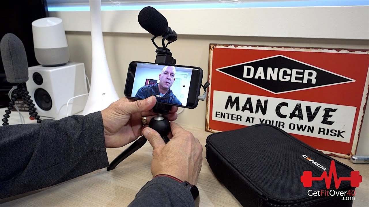 Микрофон COMICA CVM-VM10-K2 для смартфона с настольной треногой