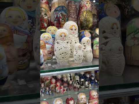 Moscow Russian souvenir store 2023