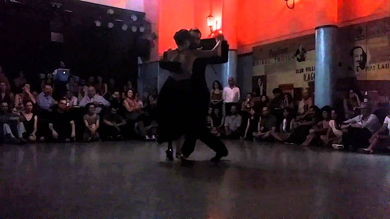 Moira Castellano a Javier Rodriguez milonga