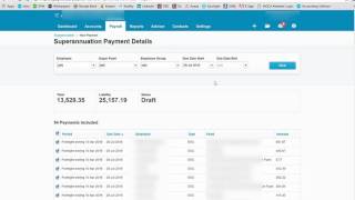 Super Payments File on Xero How to Guide