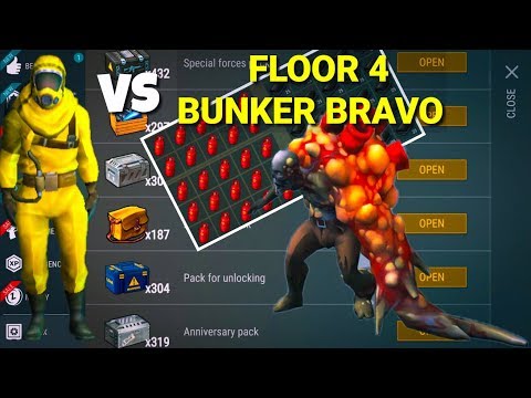 Hazmat Armor VS Floor 4 Bunker Bravo! Last Day On Earth Survival