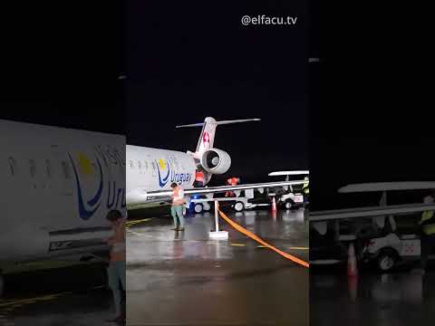 Así es el avión de Paranair en Salto a Montevideo #shorts