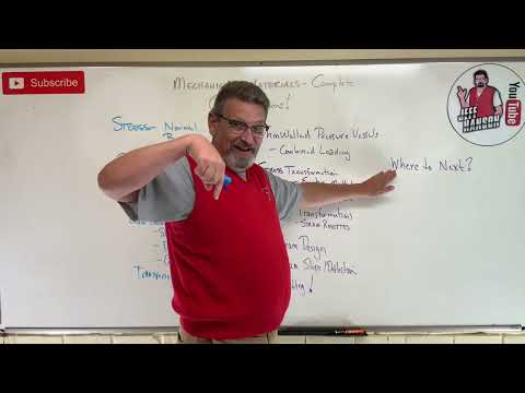 Mechanics of Materials: Lesson 68 - Solids Complete! What’s Next?