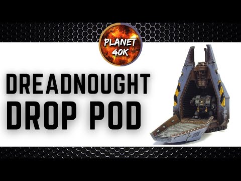 Dreadnought Drop Pod - 9th Edition Review - Space Marine Tactics -  Warhammer 40k - Forgeworld