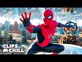 Spider Man Fights Doctor Strange In The Mirror Dimension Spider Man No Way Home