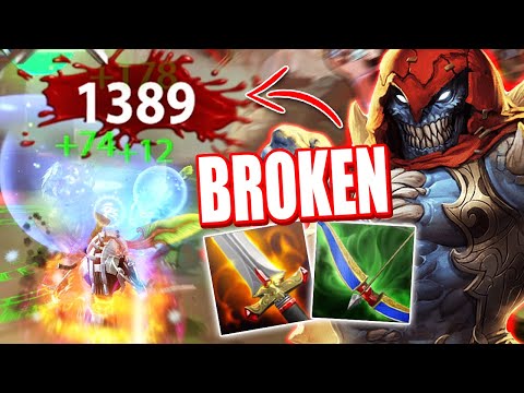 These Items are BROKEN on BAKASURA Jungle in SMITE!