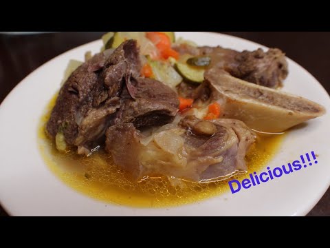 DELICIOSO CALDO DE CHAMORRO | DELICIOUS BONE-IN BEEF...