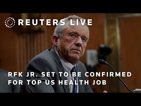 LIVE: RFK Jr. set to clear final Senate hurdle for top US health job