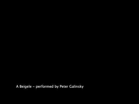 A Beigele, Clarinet, Peter Galinsky