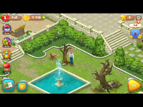 🏡 Gardenscapes - Level 95 Gameplay Walkthrough 🎮