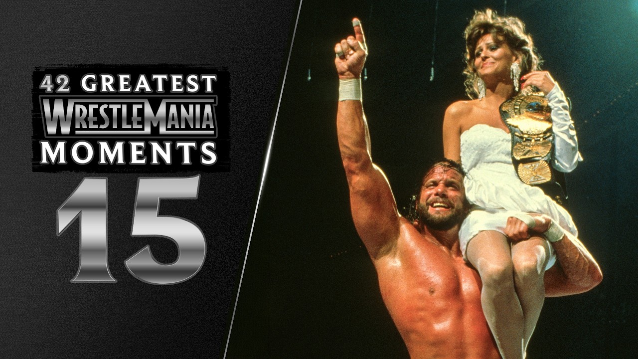 “Macho Man” Randy Savage wins vacant WWE Title | WrestleMania IV: 42 Greatest WrestleMania Moments