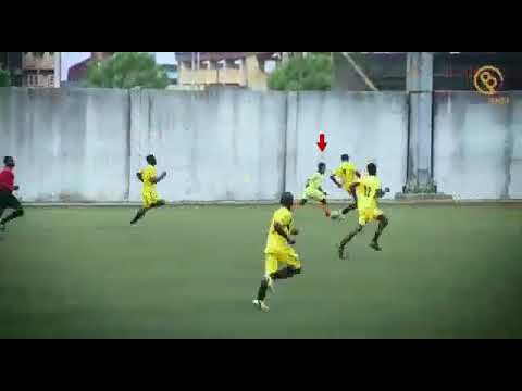 Magic Stars FC Player Sylvanus Ebute shows skills & strength #football #nigeria  #trending