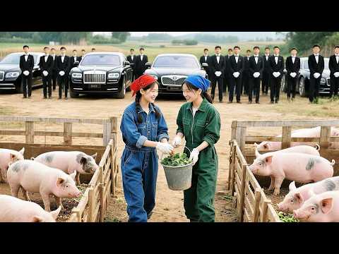Dos mejores amigas viajan en el tiempo a un pueblo, crían cerdos, hacen millones y se vuelven ricas.