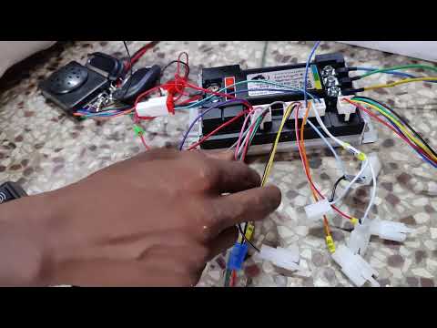 48/60/72V 1000w. pure sine wave controller #sinewave #lithium #electric #scooty #wiring