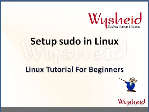 how to setup  sudo in linux or unix for temporary super user privilege