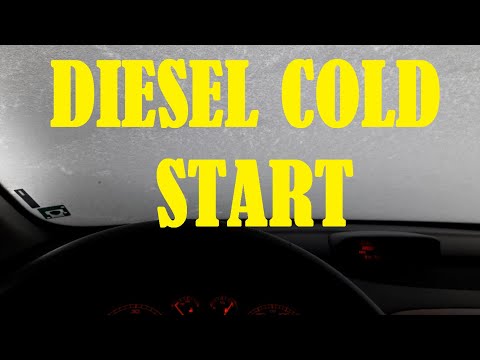 How to start EASILY a diesel engine car in cold weather