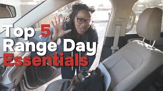 Top 5(ish) Range Day Essentials You Shouldn’t Skip! 🎯