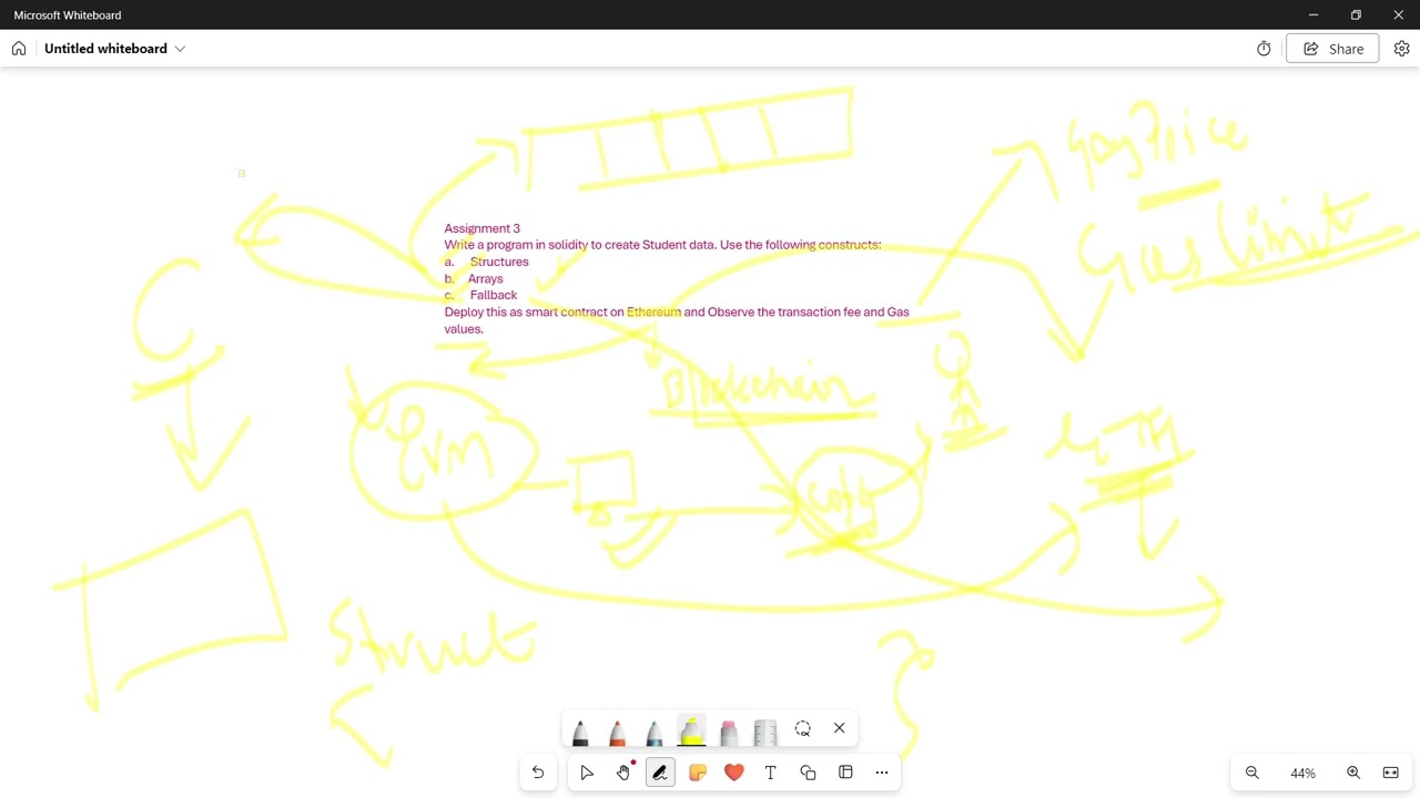 Assignment 3 | Write a program in solidity to create Student data. | Blockchain | Sppu | Remix IDE |