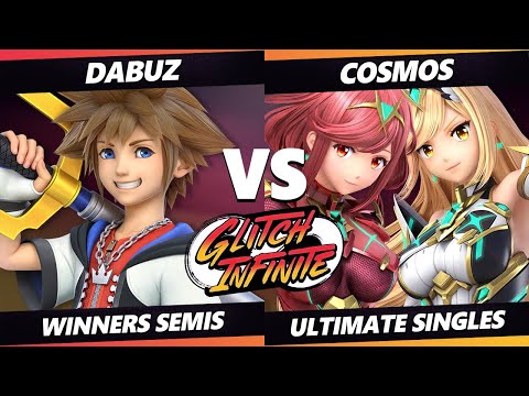 Glitch Infinite Winners Semis - Dabuz (Olimar, Sora) Vs. Cosmos (Pyra Mythra) - SSBU Ultimate