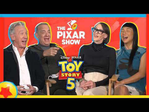 Toy Story 5 Cast at Pixar! | The Pixar Show TS5 Special Edition